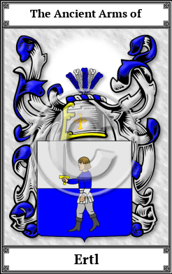 Ertl Family Crest Download (JPG)  Book Plated - 150 DPI