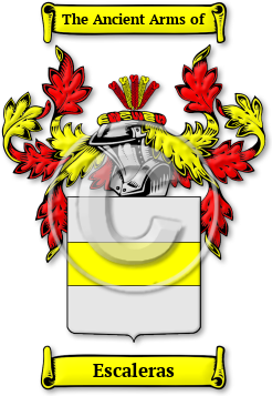 Escaleras Family Crest Download (jpg) Legacy Series - 150 DPI