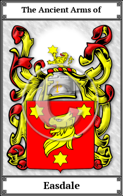Easdale Family Crest Download (JPG)  Book Plated - 150 DPI
