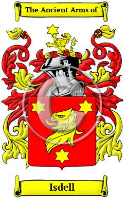 Isdell Family Crest/Coat of Arms