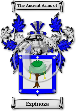 Ezpinoza Family Crest Download (JPG) Legacy Series - 600 DPI