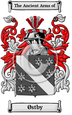 Østby Family Crest Download (JPG) Heritage Series - 300 DPI