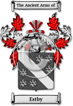 Estby Family Crest Download (jpg) Legacy Series - 150 DPI