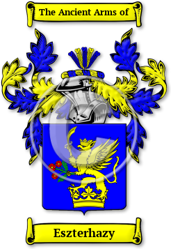 Eszterhazy Family Crest Download (JPG) Legacy Series - 600 DPI