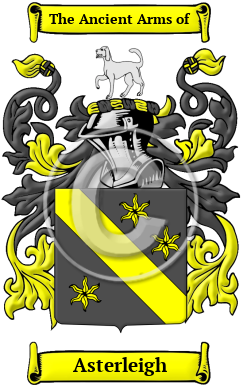 Asterleigh Family Crest/Coat of Arms