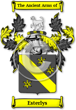 Esterlys Family Crest Download (jpg) Legacy Series - 150 DPI
