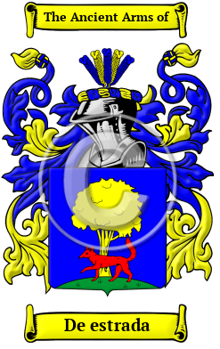 De estrada Family Crest/Coat of Arms