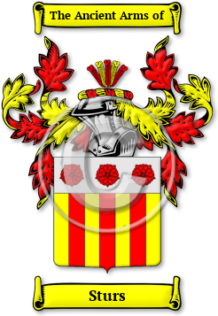 Sturs Family Crest Download (JPG) Legacy Series - 600 DPI