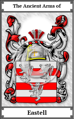 Eastell Family Crest Download (JPG)  Book Plated - 150 DPI