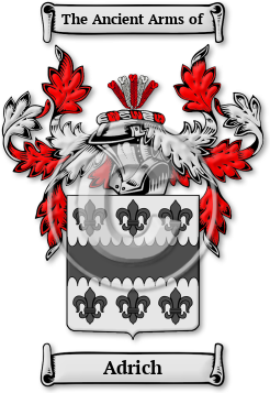 Adrich Family Crest Download (JPG) Legacy Series - 600 DPI