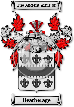 Heatherage Family Crest Download (JPG) Legacy Series - 600 DPI