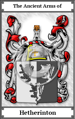 Hetherinton Family Crest Download (JPG)  Book Plated - 150 DPI