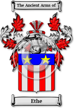 Ethe Family Crest Download (JPG) Legacy Series - 600 DPI