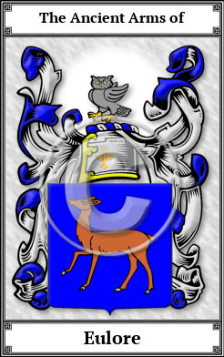 Eulore Family Crest Download (JPG) Book Plated - 600 DPI