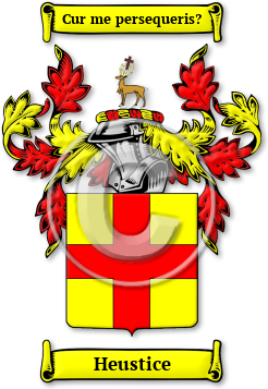 Heustice Family Crest Download (JPG) Legacy Series - 600 DPI
