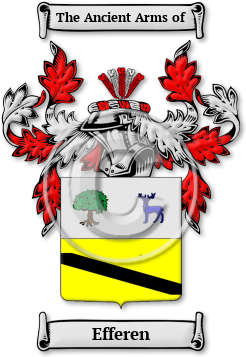 Efferen Family Crest Download (jpg) Legacy Series - 150 DPI