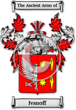 Ivanoff Family Crest Download (jpg) Legacy Series - 150 DPI
