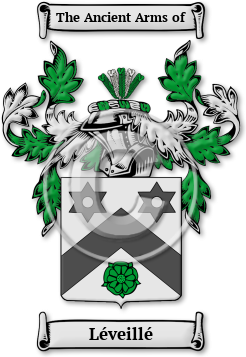 Léveillé Family Crest Download (JPG) Legacy Series - 600 DPI