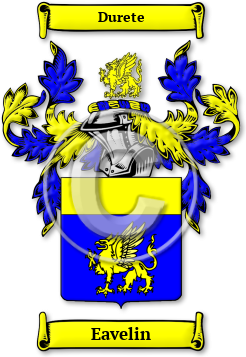 Eavelin Family Crest Download (jpg) Legacy Series - 150 DPI