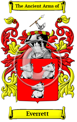 Everrett Family Crest Download (JPG) Heritage Series - 600 DPI