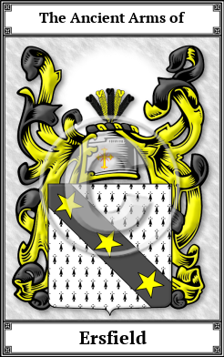 Ersfield Family Crest Download (JPG)  Book Plated - 150 DPI