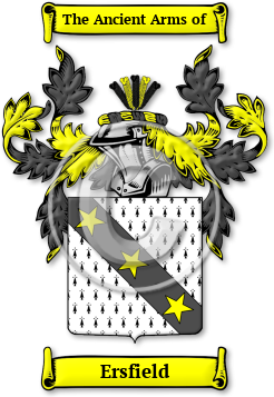 Ersfield Family Crest Download (jpg) Legacy Series - 150 DPI