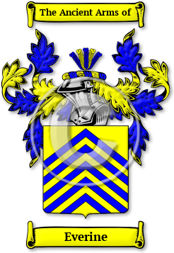 Everine Family Crest Download (jpg) Legacy Series - 150 DPI