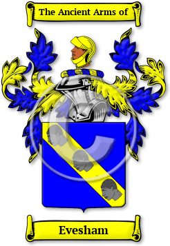 Evesham Family Crest Download (jpg) Legacy Series - 150 DPI