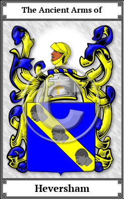 Heversham Family Crest Download (JPG) Book Plated - 300 DPI