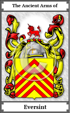 Eversint Family Crest Download (JPG)  Book Plated - 150 DPI