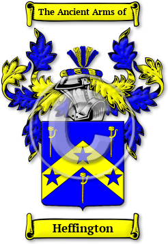 Heffington Family Crest Download (jpg) Legacy Series - 150 DPI