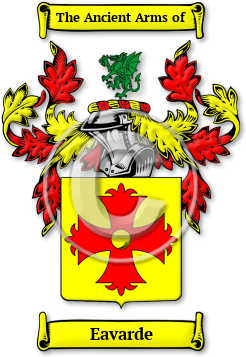 Eavarde Family Crest Download (jpg) Legacy Series - 150 DPI