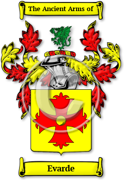 Evarde Family Crest Download (JPG) Legacy Series - 600 DPI