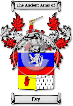 Evy Family Crest Download (jpg) Legacy Series - 150 DPI