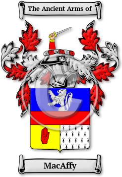 MacAffy Family Crest Download (JPG) Legacy Series - 600 DPI