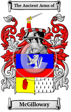 McGilloway Family Crest Download (JPG) Heritage Series - 600 DPI