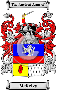 McKelvy Family Crest Download (JPG) Heritage Series - 600 DPI