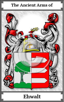Ehwalt Family Crest Download (JPG)  Book Plated - 150 DPI