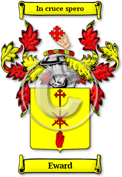 Eward Family Crest Download (JPG) Legacy Series - 600 DPI