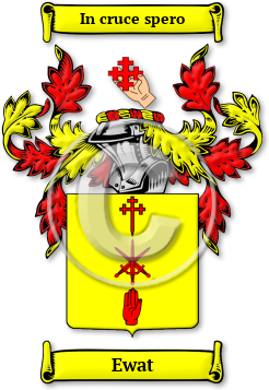 Ewat Family Crest Download (jpg) Legacy Series - 150 DPI