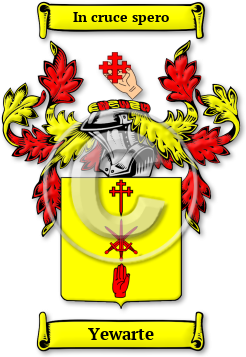 Yewarte Family Crest Download (jpg) Legacy Series - 150 DPI