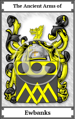 Ewbanks Family Crest Download (JPG) Book Plated - 600 DPI