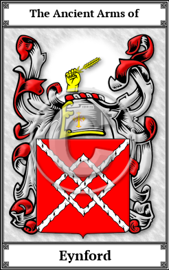 Eynford Family Crest Download (JPG) Book Plated - 600 DPI