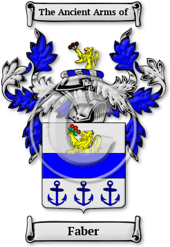 Faber Family Crest Download (jpg) Legacy Series - 150 DPI
