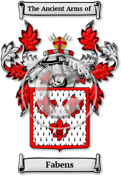 Fabens Family Crest Download (JPG) Legacy Series - 600 DPI