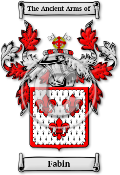 Fabin Family Crest Download (jpg) Legacy Series - 150 DPI