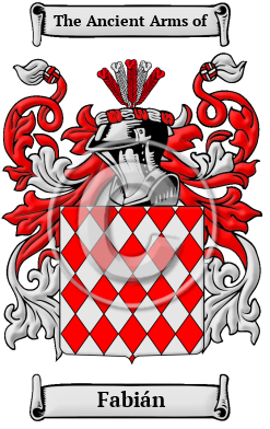 Fabián Family Crest Download (JPG) Heritage Series - 300 DPI
