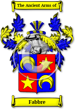 Fabbre Family Crest Download (JPG) Legacy Series - 600 DPI
