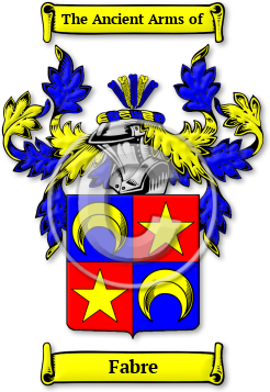 Fabre Family Crest Download (jpg) Legacy Series - 150 DPI