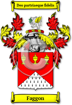 Faggon Family Crest Download (jpg) Legacy Series - 150 DPI